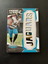 2020 Certified Fabric of the Game Prime /50 Josh Allen #FG-JA