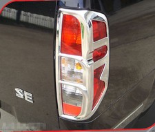 For Nissan Navara D40 05-13 Surround Cover Trim Chrome Tail Light Lamp Rear