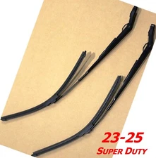 Windshield Wiper Arms w/ 22" Blades PAIR J-Hook Arm Spring OE FORD OEM Factory