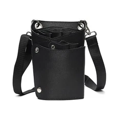 Scissor Bag faux Leather Salon Barber Hairdressing Hairdresser Scissor Pouch ...