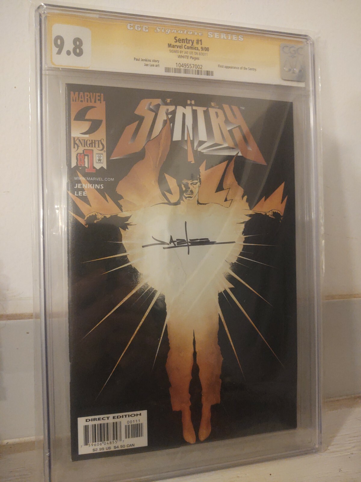 SENTRY #1 CGC 9.8 Signed Jae Lee 1st Appearance of Sentry | eBay