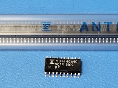 (10 PCS) MB74HC640PF FUJITSU Bus Transceiver 1-Func 8-Bit Inverted CMOS SOP20