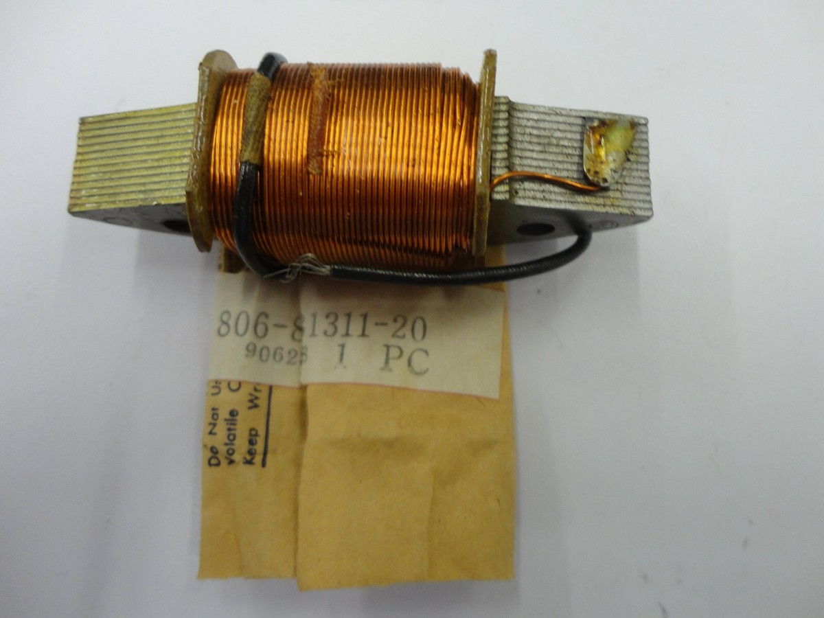 Yamaha SS338 SS396 SL338 SL396 1969 Ignition Coil 1 NOS OEM 806
