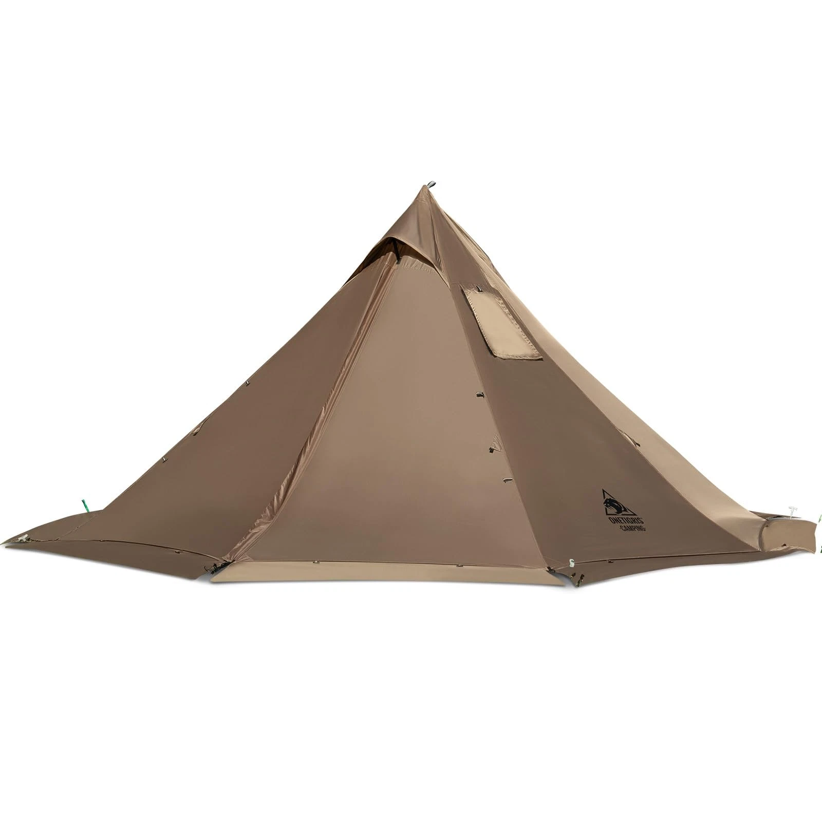 Smokey HUT Hot Tent with Stove Jack, Ultralight 4 Season Tipi Tent with Snow ...