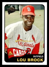 2005 Topps All-Time Fan Favorites #22 Lou Brock