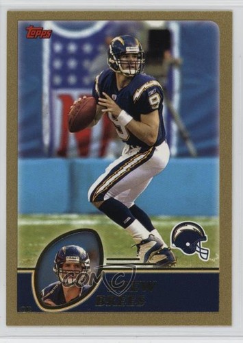 Drew Brees [Gold] #131 2003 Topps card