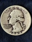 1943 Washington Quarter Silver 25C Circulated Business Strike Uncertified (146)