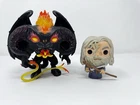 Funko Pop Lord Of The Rings Gandalf The Grey & Balrog 448 And 443 No Boxes