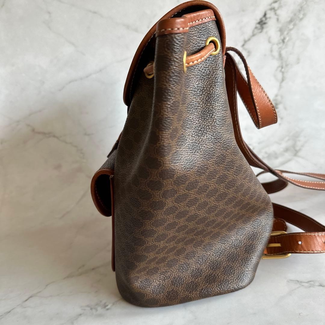 CELINE Macadam pattern mini backpack 90's vintage… - image 4