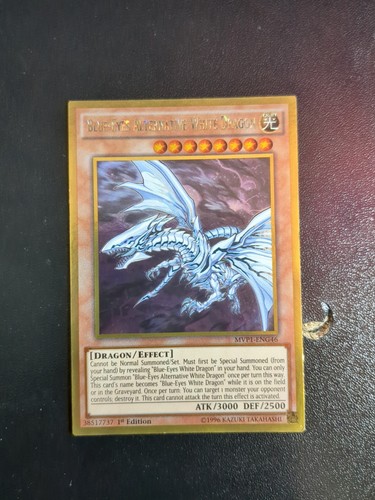 Blue-Eyes Alternative White Dragon MVP1-ENG46 YuGiOh The Dark Side of Dimensions Movie Pack card