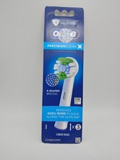 NEW Oral-B Precision Clean X Electric Toothbrush Replacement Brush Heads 3 Pack