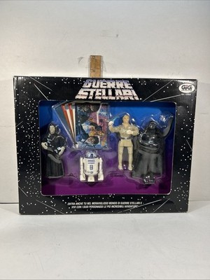 STAR WARS ACTION FIGURE GIG ART BOX SET 12402 WITH DARTH YADER ETC!!