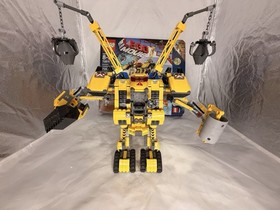 LEGO 70814 Emmet's Construct-o-Mech --The LEGO Movie (99% Complete READ DESC)