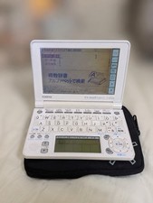 CASIO EX-word XD-SF4800 Japanese Electronic Dictionary w/ Case  Stylus Tested
