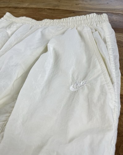 VTG 90s Nike Challenge Court Off White Windbreaker Tennis Pants Mens Sz Med - Picture 9 of 20
