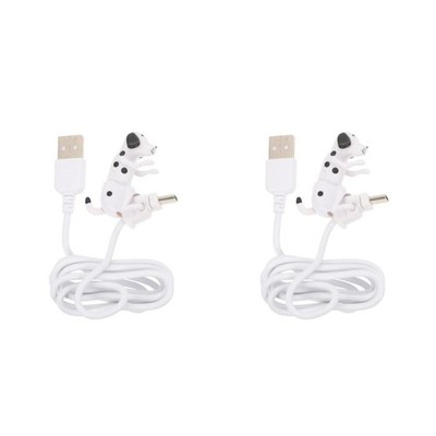 2 PCS Humping Dog Fast Charger Cable Usb for Animal Phone Funny Charging Moves