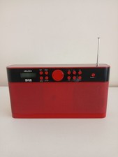 Portable Bush  AM/FM Radio Red  - Mains Or Batteries CDAB51RPR NO Power Lead 