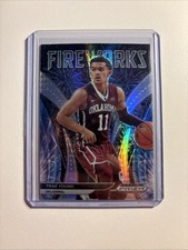 2022-23 Panini Prizm Draft Picks - Fireworks Trae Young #FW-TR Hyper Prizm