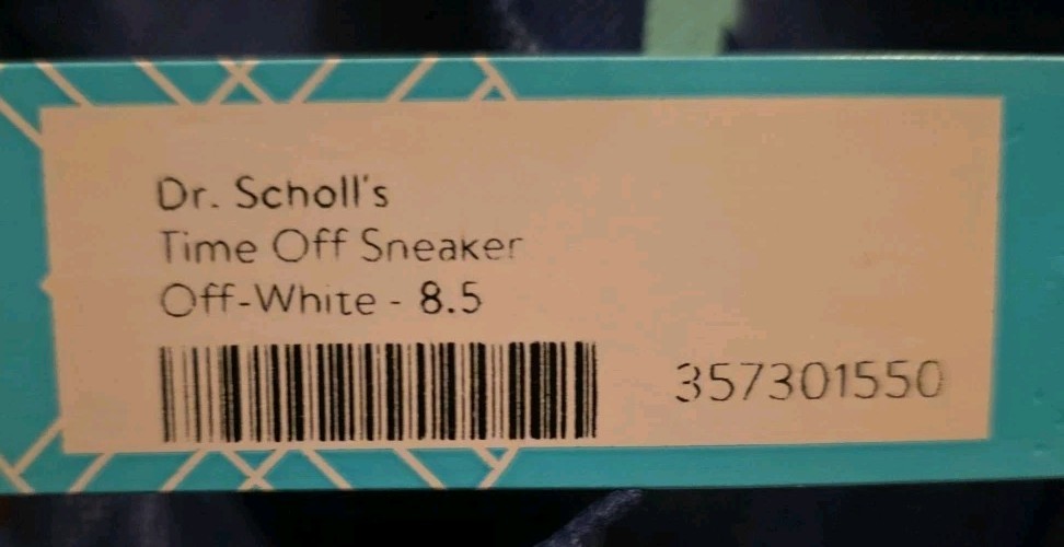 Stitch Fix DR. SCHOLL'S WOMENS TIME OFF SNEAKER Off-White Size-8.5 thumbnail 6