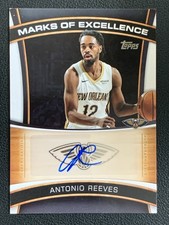 Antonio Reeves 2025-26 Topps Flagship Marks of Excellence Auto #ME-AR
