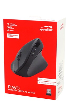 Speedlink - PIAVO - Ergonomic Vertical - Maus - Kabellos - PC - - Neu & OVP