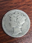 1921 D U.S. Mercury Silver Dime Key Date
