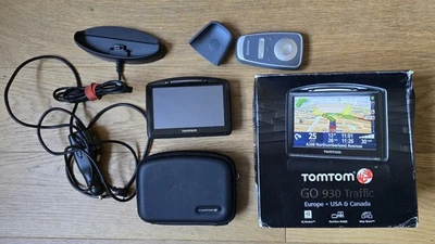 Tomtom GO 930 Traffic Navi + Extras gebraucht - Bild 1 von 4