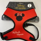 New ListingDisney Buckle Down Red Pet Dog Cat Harness Collar Minnie Mouse Iconic Bow