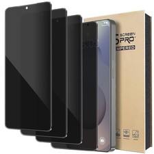 2/4 Pack Privacy For Samsung Galaxy S25 Plus 5G Screen Protector Tempered Glass