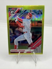 2019 Panini Donruss Optic - Shohei Ohtani #164 Lime Green Prizm
