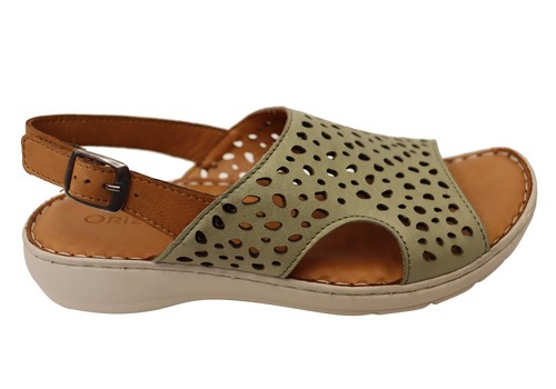 Brand New Orizonte Costena Womens European Comfortable Leather Sandals - Picture 1 of 14