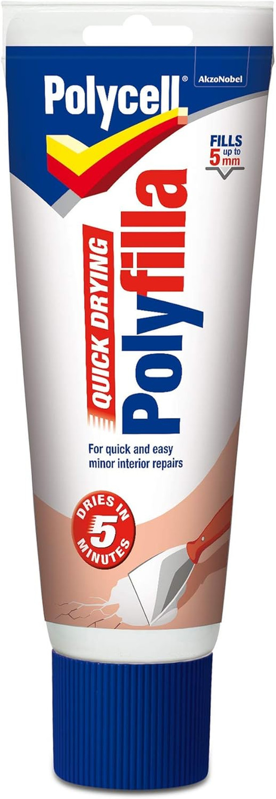 Polycell Multi Purpose Quick Drying Polyfilla, 330G (Packaging May Vary)