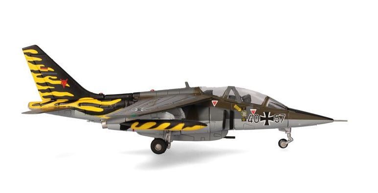 Maquette Alpha Jet Luftwaffe Herpa en metal de collection
