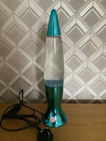 Lava Lamp/Motion Lamp. 40cm, Mains Powered. Blue.-Retro Classic.