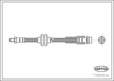 Flexible de frein Volvo C30