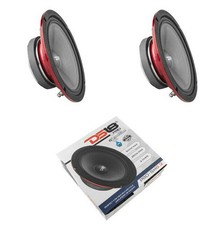 8" 250 Watt RMS 2-Ohm Marine Waterproof Midrange Speaker Pair SM8.2 DS18