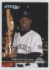 2004 Donruss Studio Studio Proofs Silver 22/100 Preston Wilson #72 0b5
