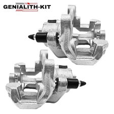 Rear Brake Calipers w/Bracket Assembly Set for Dodge Durango Jeep Grand Cherokee