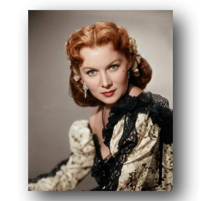 Rhonda Fleming Photo 8x10 Portrait Classic Hollywood Actress-30