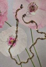 Handcrafted Beaded Eyeglass holder