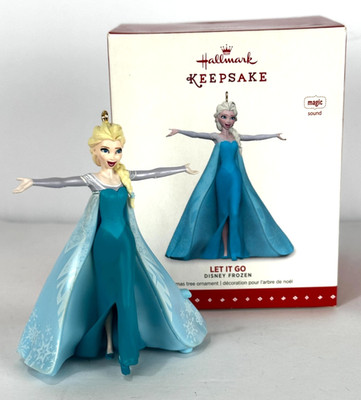 Hallmark Disney Frozen Ornament ELSA Let It Go Princess MAGIC