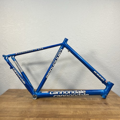 Cannondale Optimo R3000 Frame Set 54cm Blue Made In USA - Picture 1 of 24