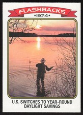 2023 Topps Heritage News Flashbacks Daylight Savings Time #NF-3