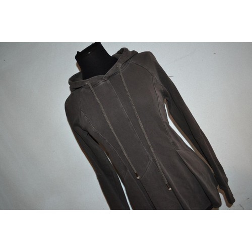 30546 Anthropologie Pilcro Sudadera con Capucha Pullover Gris Algodón Talla XS Mujer - Imagen 3 de 8
