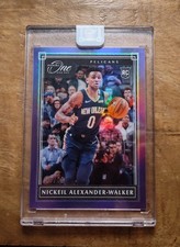 2019-20 Panini One And One Nickeil Alexander Walker RC Purple Holo /20 #103 🍇🔥