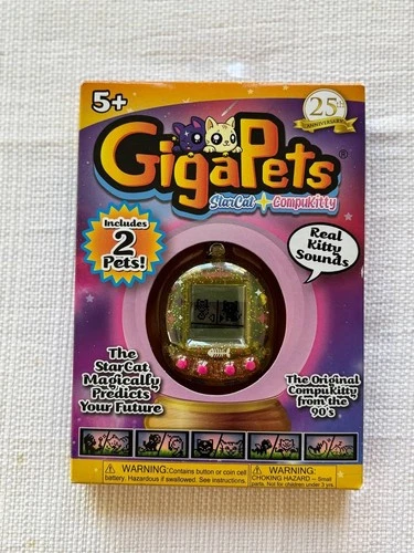 GIGA PET 90s Throwback Upgraded Collector Edition COMPUKITTY STARCAT NEW IN BOX