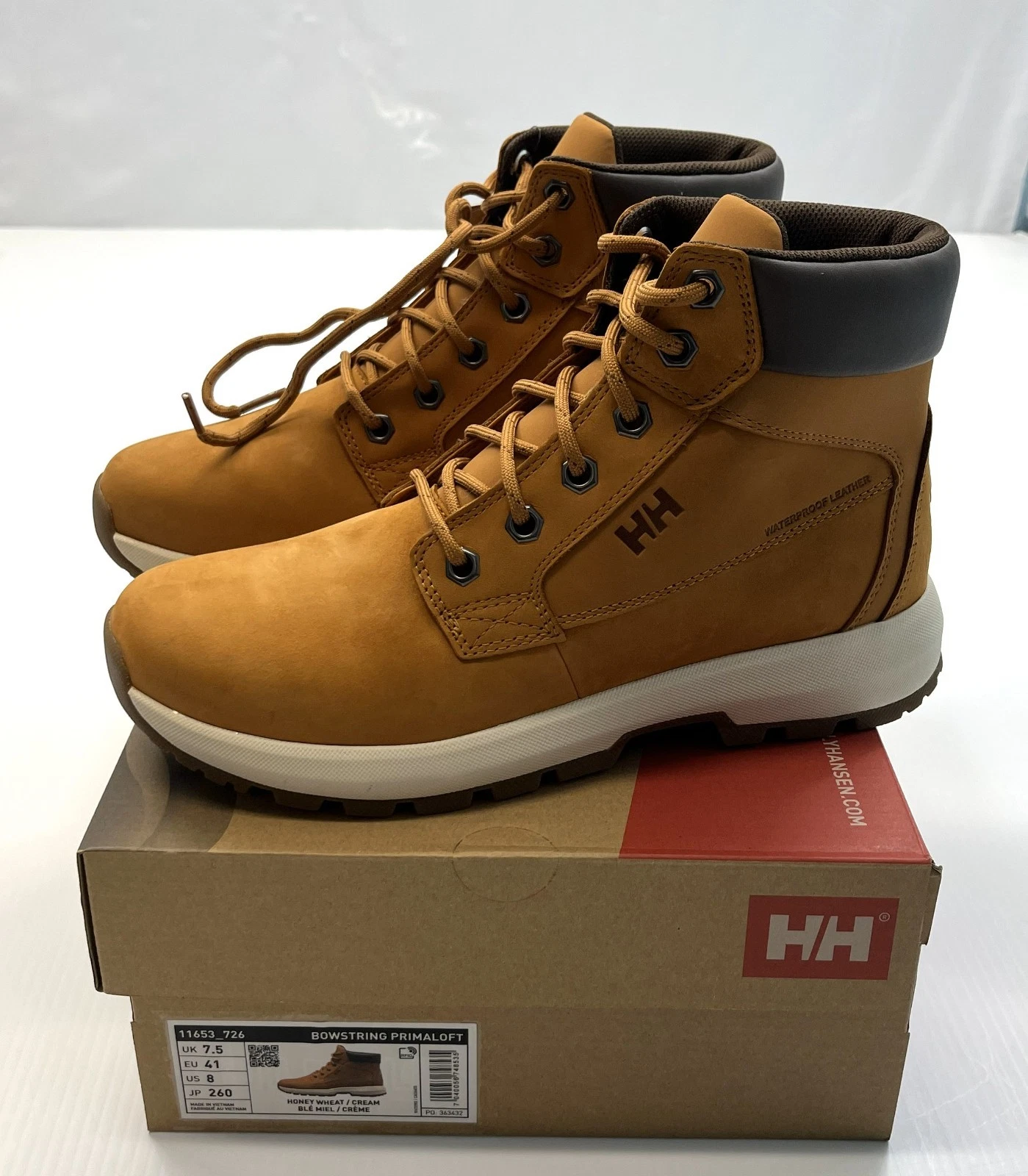 Men's HELLY HANSEN Bowstring Primaloft Insulated Winter Boots HONEY WHEAT/CREAM
Opens in a new windo