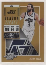 2018-19 Panini Contenders Optic Season Ticket Orange Prizm /49 Ricky Rubio #34