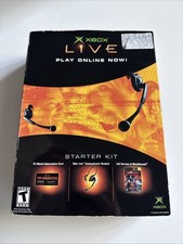 RARE VTG Original Xbox Live Starter Kit w/ Headset  MechAssault SEALED 