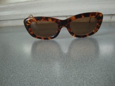 VINTAGE ELLEN TRACY 1990'S TORTOISE SUNGLASSES B69 179-2 ITALY